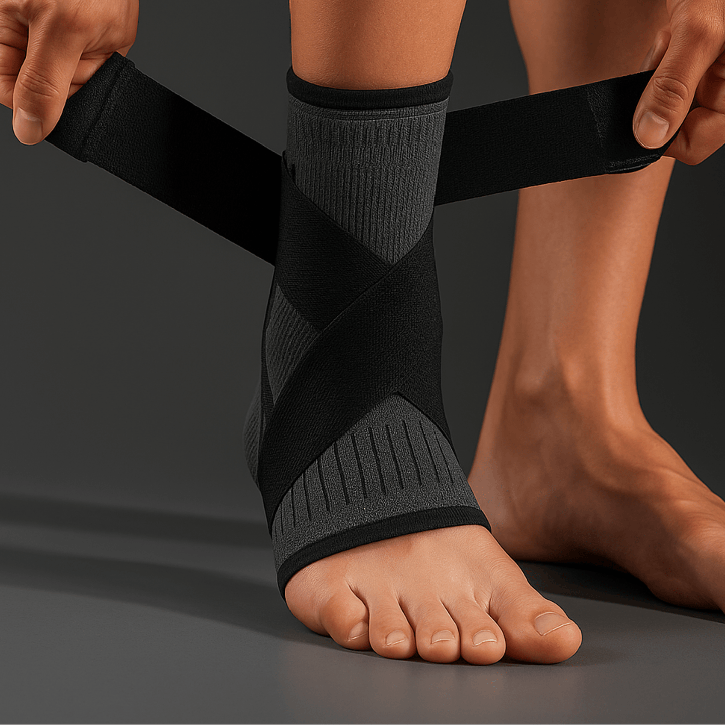 AnklePRO-חבק קרסול אורטופדי תמיכה נוחות ושיקום